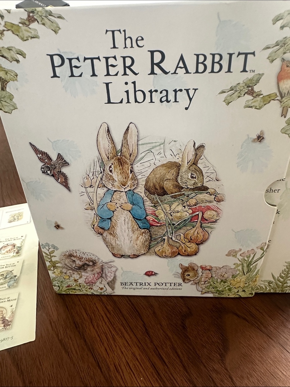 The Peter Rabbit Library Box Set - Beatrix Potter - White & Green Cover